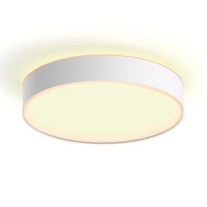 Philips - LED Plafon ściemnialny Hue LED/19,2W/230V 2200-6500K śr. 381 mm biały + pilot zdalnego sterowania