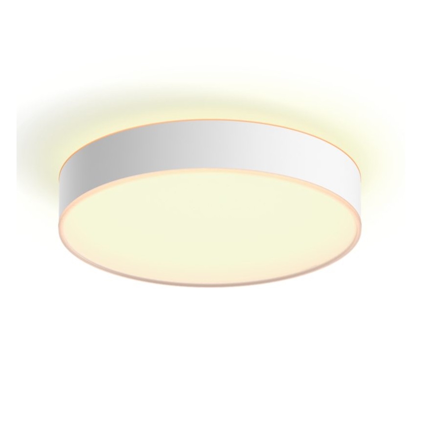Philips - LED Plafon ściemnialny Hue LED/19,2W/230V 2200-6500K śr. 381 mm biały + pilot zdalnego sterowania