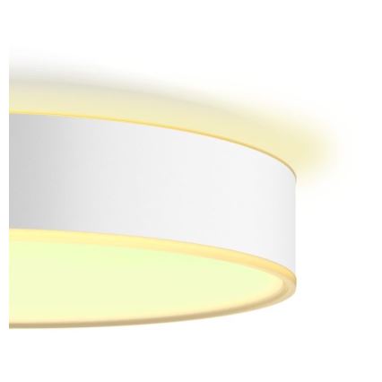 Philips - LED Plafon ściemnialny Hue LED/19,2W/230V 2200-6500K śr. 381 mm biały + pilot zdalnego sterowania