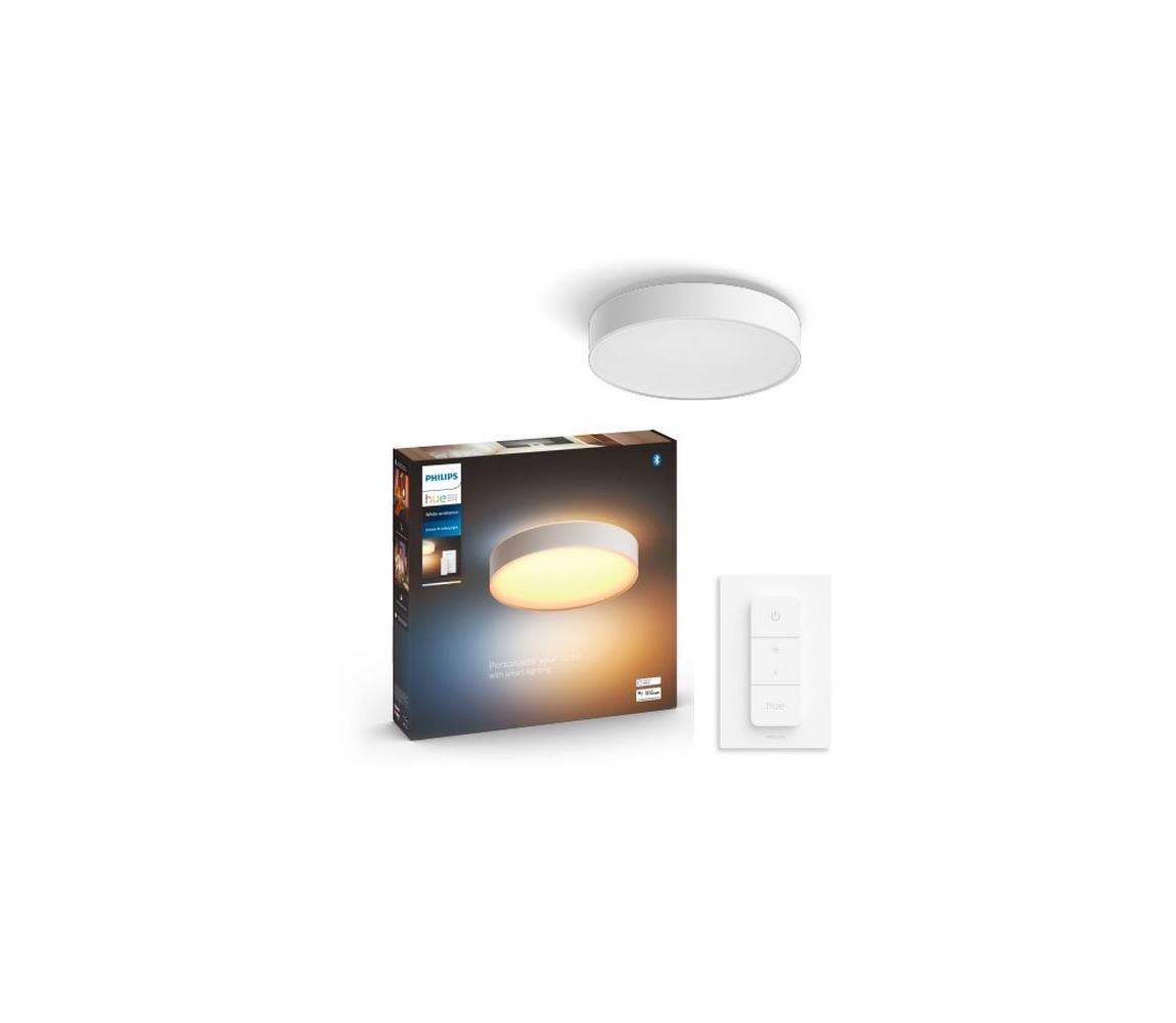 Philips - LED Plafon ściemnialny Hue ENRAVE M LED/19,2W/230V biały + pilot