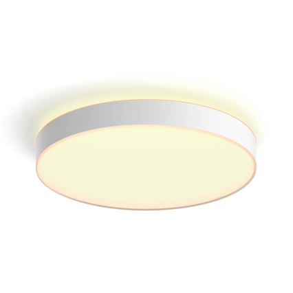 Philips - LED Plafon ściemnialny Hue LED/48W/230V 2200-6500K śr. 551 mm biały + pilot zdalnego sterowania