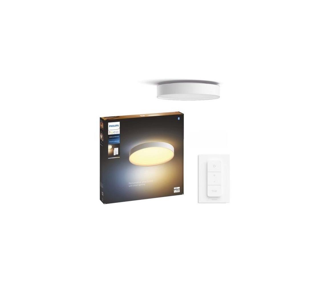 Philips - LED Plafon ściemnialny Hue ENRAVE XL LED/48W/230V biały + pilot