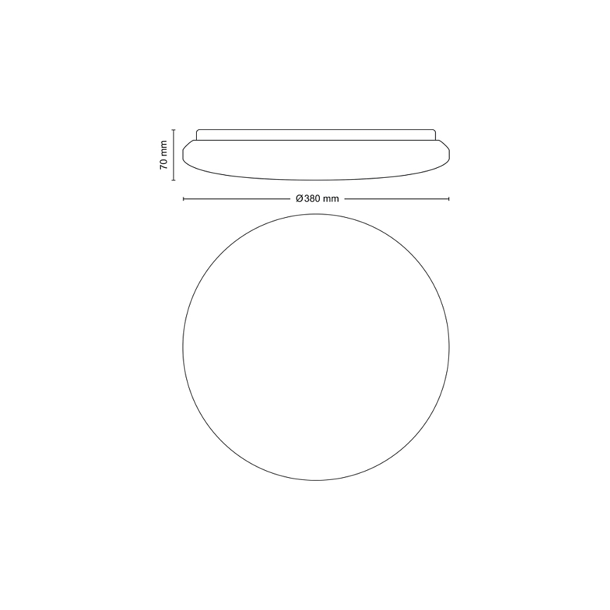 Philips - LED Plafon ściemnialny LED/24W/230V 2700-6500K + pilot zdalnego sterowania