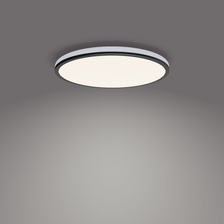 Philips - LED Plafon ściemnialny SCENE SWITCH LED/18W/230V śr. 30 cm 4000K czarny