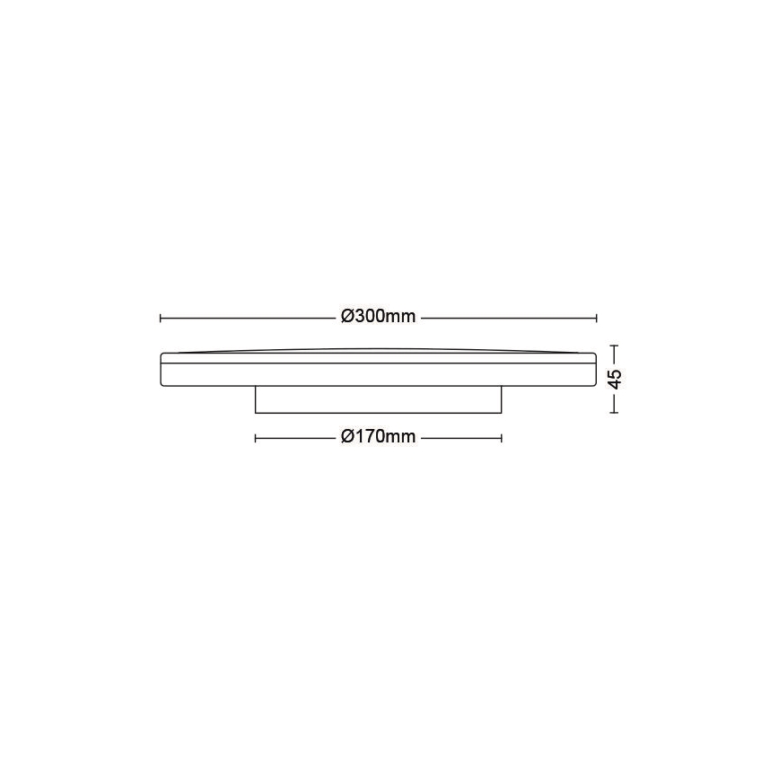 Philips - LED Plafon ściemnialny SCENE SWITCH LED/18W/230V śr. 30 cm 4000K biały