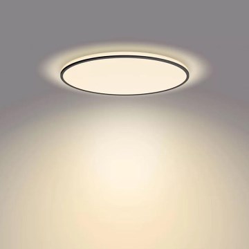 Philips - LED Plafon ściemnialny SCENE SWITCH LED/36W/230V śr. 50 cm 2700K czarny