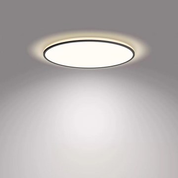 Philips - LED Plafon ściemnialny SCENE SWITCH LED/36W/230V śr. 50 cm 4000K czarny