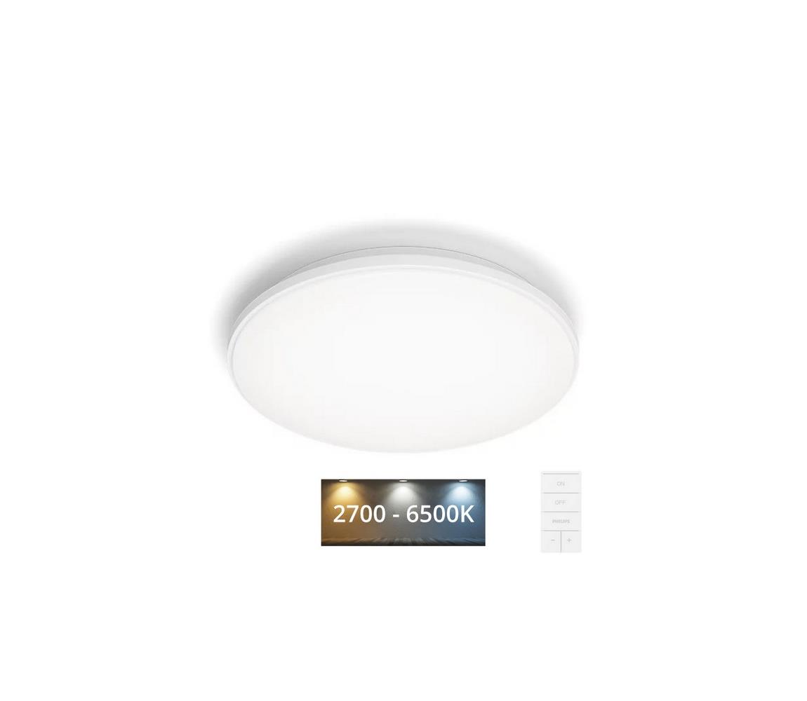 Philips - LED Plafon ściemnialny WINCEL LED/24W/230V 2700-6500K + pilot