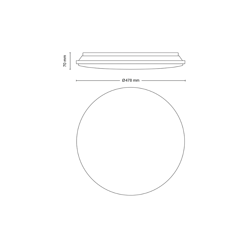 Philips - LED Plafon ściemnialny LED/40W/230V 2700-6500K + pilot zdalnego sterowania