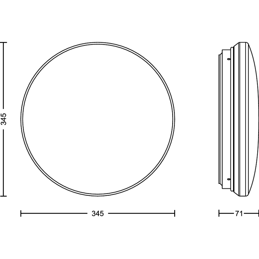 Philips - LED Plafon z czujnikiem ACUNA LED/21W/230V 2700K