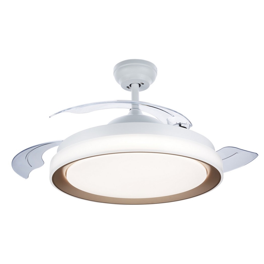 Philips-LED Plafon z wentylatorem LED/35W/230V 5500/4000/2700K + pilot zdalnego sterowania złoty