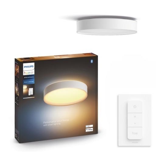 Philips - LED regulowane oświetlenie sufitowe Hue LED/33,5W/230V 2200-6500K śr. 425 mm białe + pilot zdalnego sterowania
