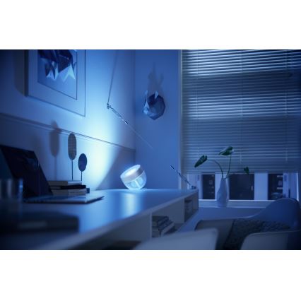 Philips - LED Lampa stołowa Hue IRIS LED/10W/230V srebrny