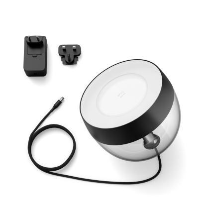 Philips - LED RGB Ściemnialna lampa stołowa Hue IRIS LED/8,2W/230V 2000-6500K czarna