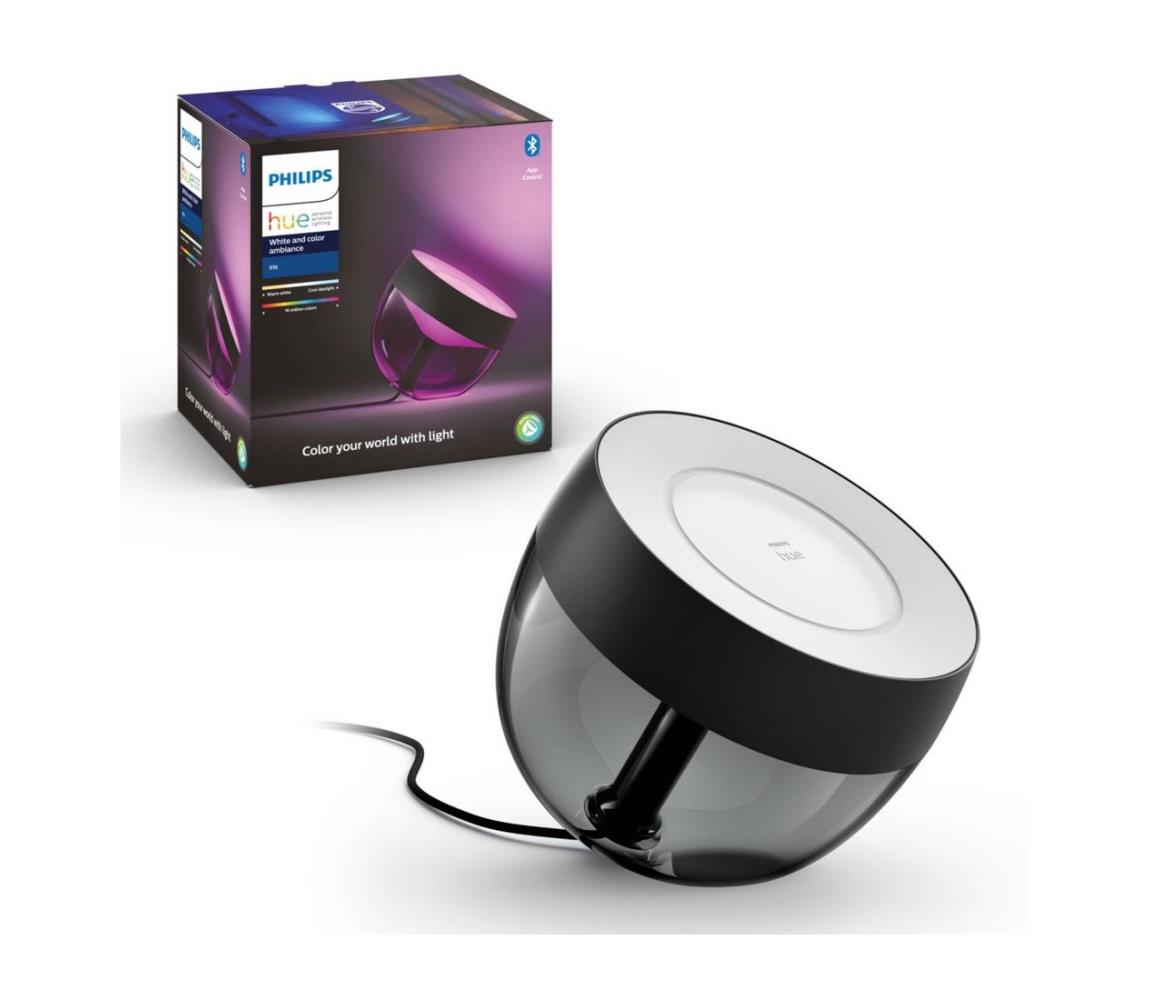 Philips - LED RGB Lampa stołowa Hue IRIS LED/8,2W/230V czarny
