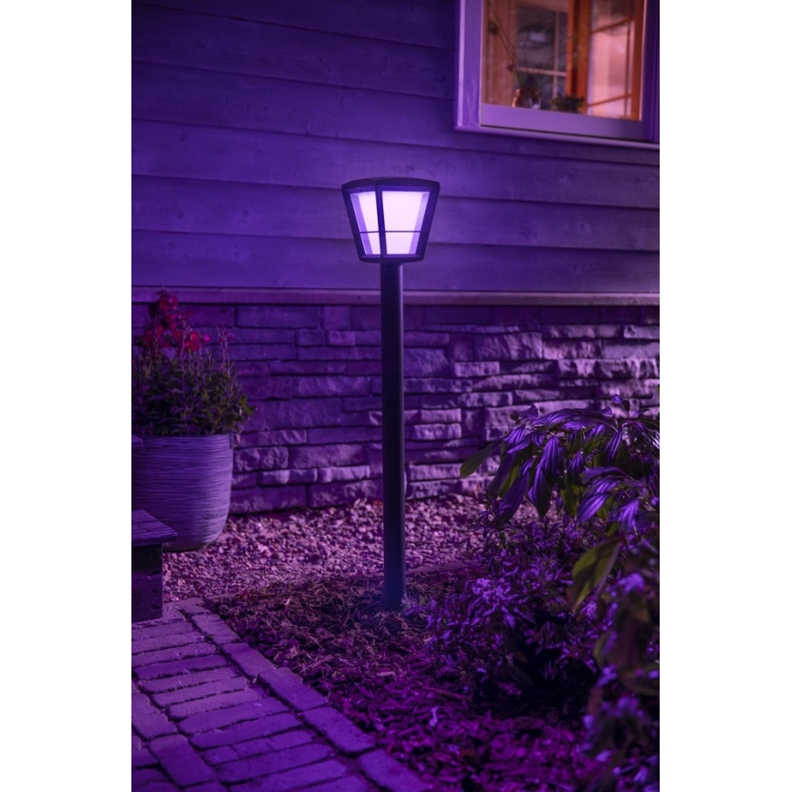 Philips 17442/30/P7 - LED RGB Lampa zewnętrzna HUE ECONIC LED/15W/230V IP44