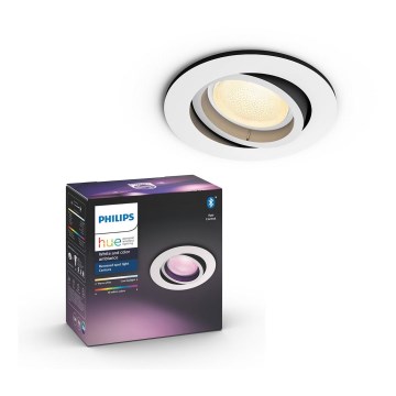 Philips - LED RGB Oprawa wpuszczana HUE CENTURA 1xGU10/5,7W/230V