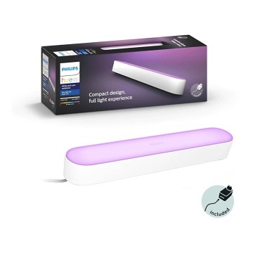Philips - LED RGB Regulowana lampa stołowa Hue PLAY LED/6W/230V biała