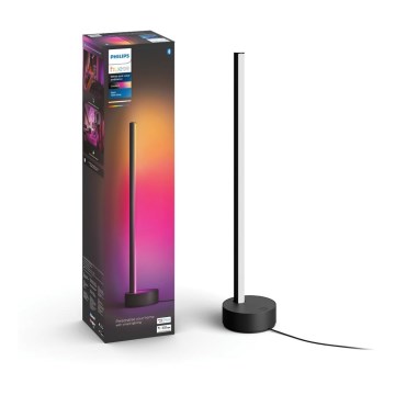 Philips - LED RGB Regulowana lampa stołowa Hue SIGNE LED/12W/230V 2000-6500K czarna