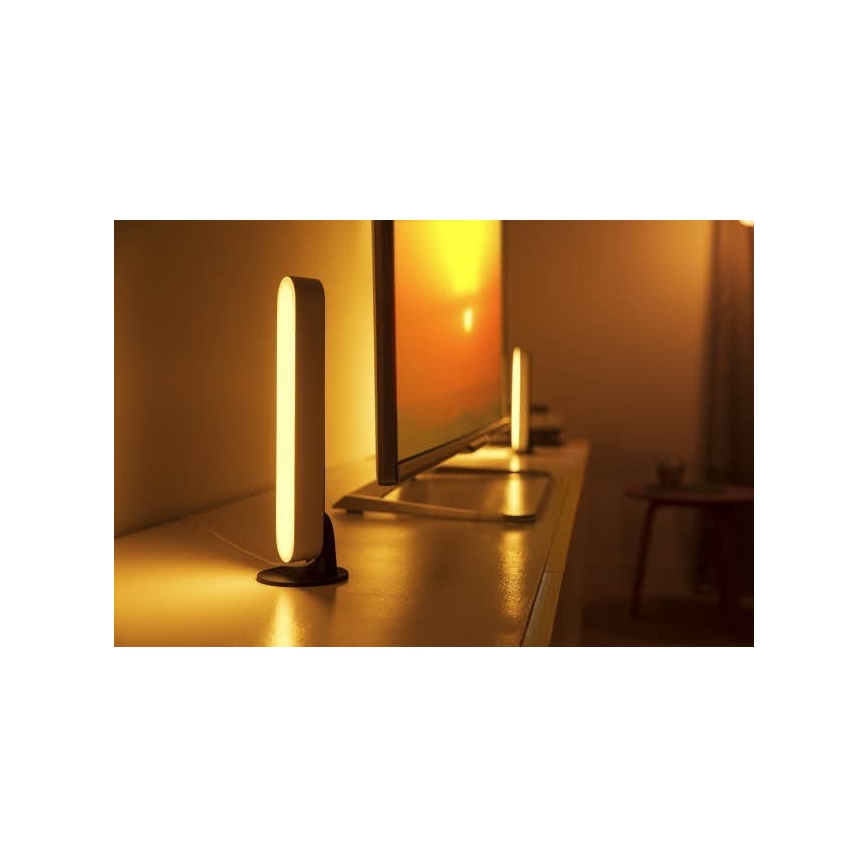 Philips 78201/31/E7 - LED RGB Ściemnialna lampa stołowa HUE WHITE AND COLOR AMBIANCE LED/6W/230V