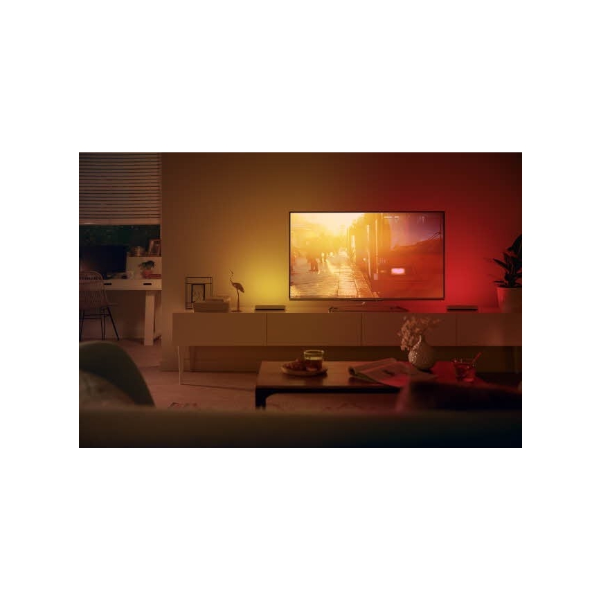 Philips 78201/31/E7 - LED RGB Ściemnialna lampa stołowa HUE WHITE AND COLOR AMBIANCE LED/6W/230V