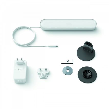 Philips 78201/31/E7 - LED RGB Ściemnialna lampa stołowa HUE WHITE AND COLOR AMBIANCE LED/6W/230V