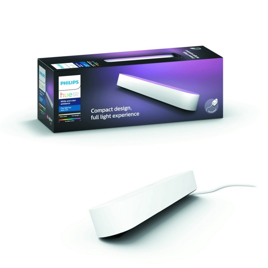 Philips 78201/31/E7 - LED RGB Ściemnialna lampa stołowa HUE WHITE AND COLOR AMBIANCE LED/6W/230V