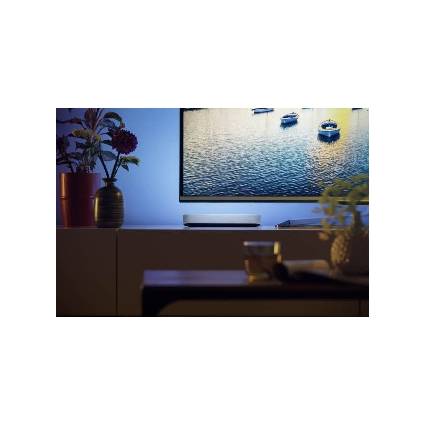 Philips 78203/31/E7 - LED RGB Śiemnialna lampa stołowa HUE WHITE AND COLOR AMBIANCE LED/6W/230V