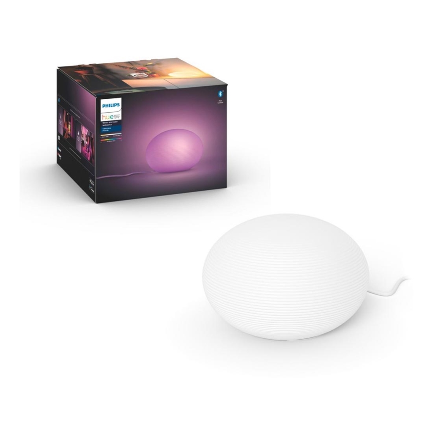 Philips - LED RGB Ściemnialna lampa stołowa Hue FLOURISH White And Color Ambiance 1xE27/9,5W/230V