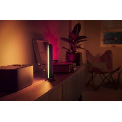 Philips 78201/30/E7 - LED RGB Ściemnialna lampa stołowa lampa HUE WHITE AND COLOR AMBIANCE LED/6W/230V