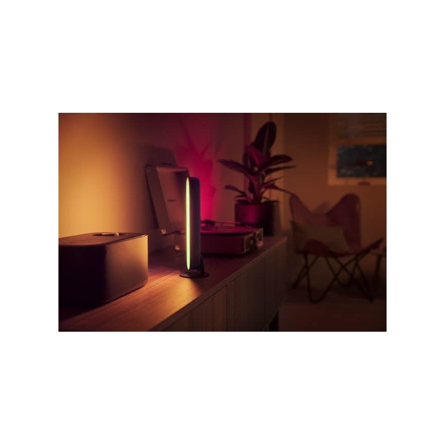Philips 78201/30/E7 - LED RGB Ściemnialna lampa stołowa lampa HUE WHITE AND COLOR AMBIANCE LED/6W/230V