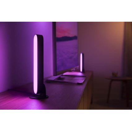 Philips 78201/30/E7 - LED RGB Ściemnialna lampa stołowa lampa HUE WHITE AND COLOR AMBIANCE LED/6W/230V