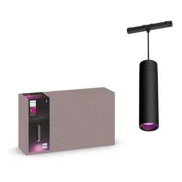 Philips - LED RGB ściemnialna lampa wisząca na przewodzie do systemu szynowego Hue PERIFO LED RGB/5,2W/24V 2000-6500K
