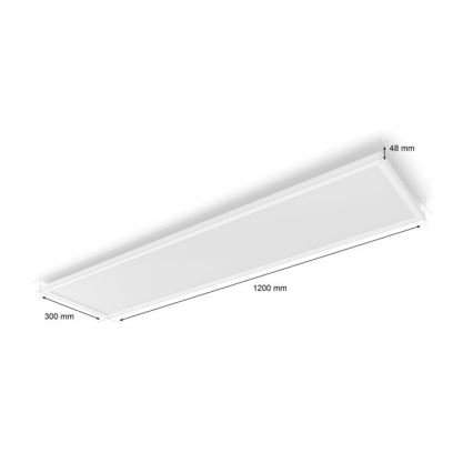 Philips - LED RGB Ściemnialny panel Hue White And Color Ambiance LED/60W/230V 2000-6500K