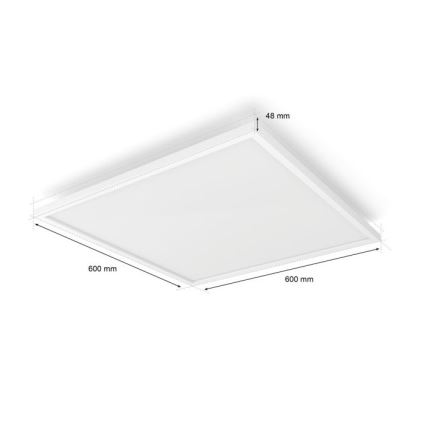 Philips - LED RGB Ściemnialny panel Hue White And Color Ambiance LED/60W/230V 2000-6500K