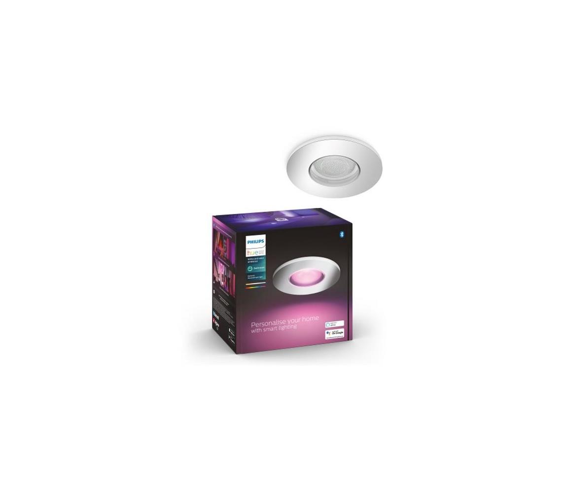 Philips - LED RGB Ściemniane oświetlenie łazienkowe Hue 1xGU10/5,7W/230V IP44