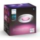 Philips - LED RGB Ściemniane oświetlenie łazienkowe Hue XAMENTO 1xGU10/5,7W/230V IP44 2000-6500K