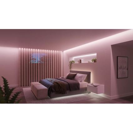 Philips - LED RGB Taśma ściemnialna Hue WHITE AND COLOR AMBIANCE 10m LED/20W/230V 2000-6500K