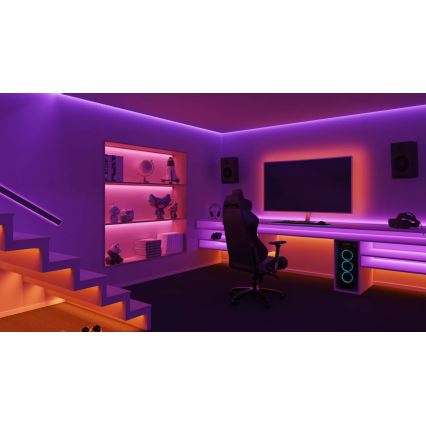 Philips - LED RGB Taśma ściemnialna Hue WHITE AND COLOR AMBIANCE 10m LED/20W/230V 2000-6500K