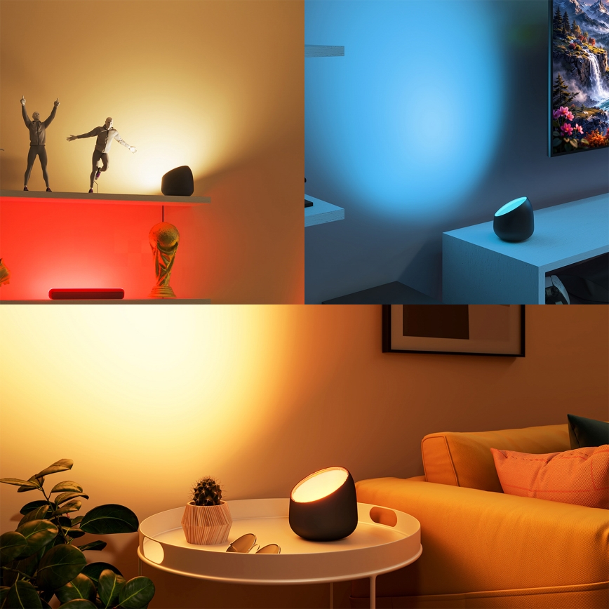 Philips - LED RGB+TW Ściemnialna lampa stołowa SMART LED/9W/230V 2200-6500K Wi-Fi