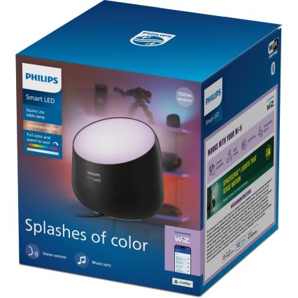 Philips - LED RGB+TW Ściemnialna lampa stołowa SMART LED/9W/230V 2200-6500K Wi-Fi