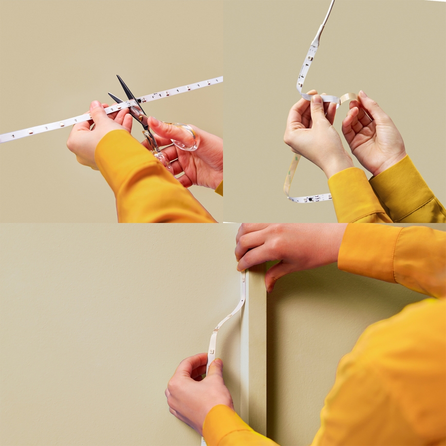 Philips - Ściemnialna taśma LED RGBIC SMART STRIP 3 m LED/13W/230V 2700-6500K Wi-Fi