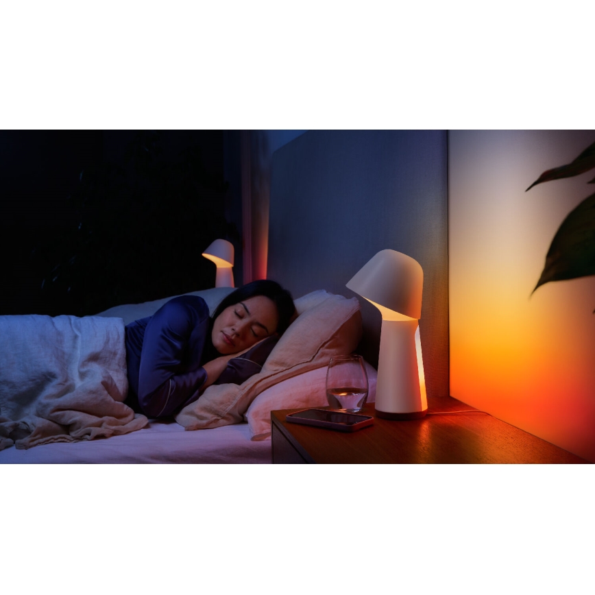 Philips - LED RGBW Lampa ściemnialna stołowa Hue TWILIGHT LED/13,4W/230V 2000-6500K