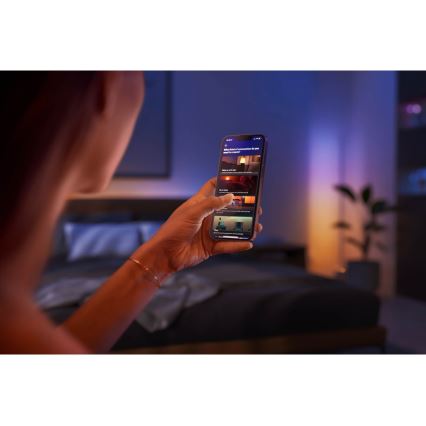 Philips - LED RGBW Lampa stołowa ściemnialna Hue SIGNE LED/11,8W/230V 2000-6500K