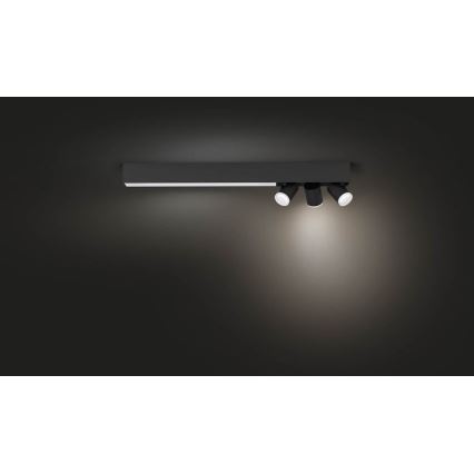 Philips - LED RGBW Ściemnialne oświetlenie punktowe LED/25W/230V + 3xGU10/5,7W