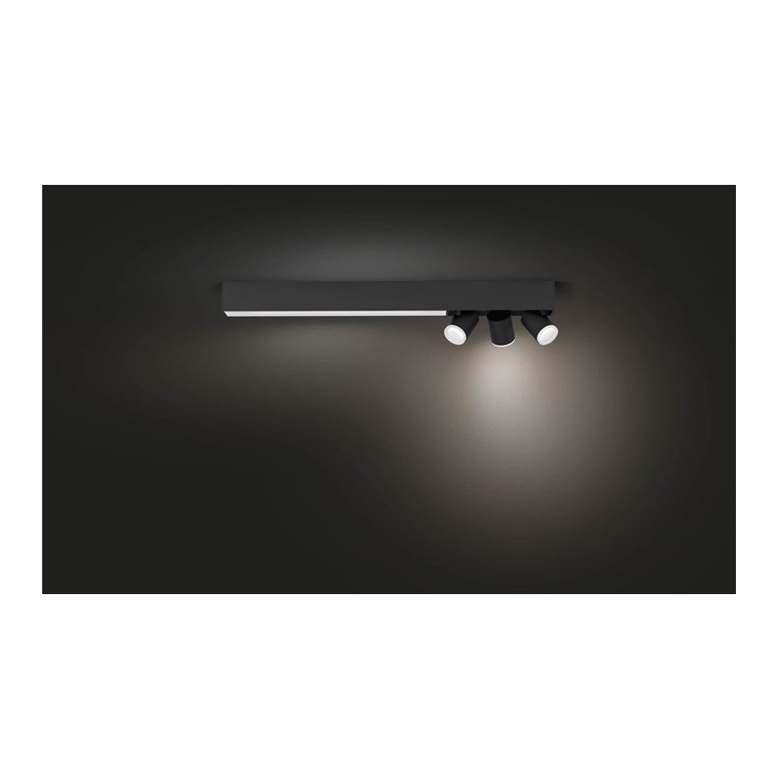 Philips - LED RGBW Ściemnialne oświetlenie punktowe LED/25W/230V + 3xGU10/5,7W