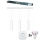 Philips - LED RGBW ściemnialna lampa na linkach do systemu szynowego EASYLINK HUE 3xGU10/4,7W/230V 2200-6500K 1m biała + Hue Bridge