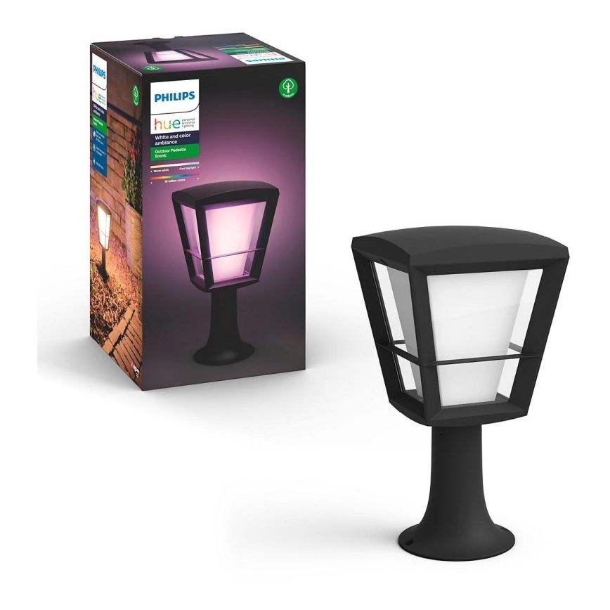 Philips - LED RGBW Ściemnialna lampa zewnętrzna Hue ECONIC LED/15W/230V IP44