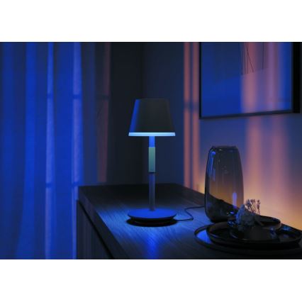 Philips - LED RGBW Ściemnialna zewnętrzna lampka dotykowa Hue GO LED/6,2W/230V 2000-6500K IP54