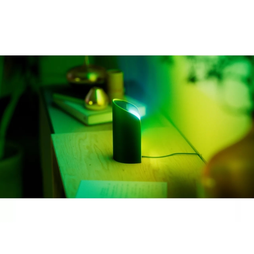 Philips - ściemnialny reflektor projekcyjny LED RGBW Hue PLAY LED/20W/230V 2000–6500K czarny